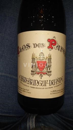 Thung lũng Rhône Châteauneuf-du-pape Clos des Papes 2022