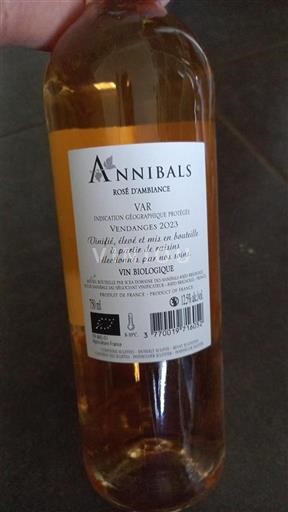 Provence, Nedre Rhônedal, Korsika Var Domaine Des Annibals Rosé d'Ambiance 2023