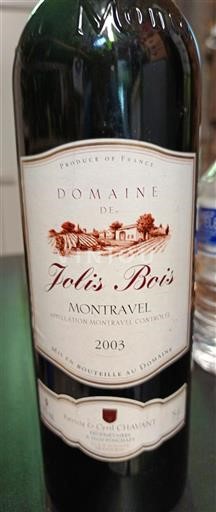 Südwestfrankreich Montravel Domaine Jolis Bois 2003