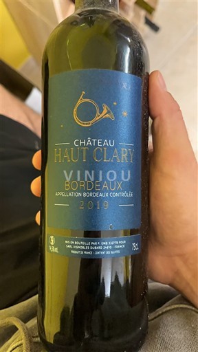 Bordeaux Château Haut Clary 2019