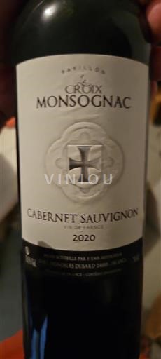 Bordeaux Ni doloceno La Croix Monsognac Pavillon 2020
