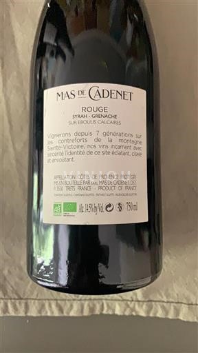 Provence Côtes-de-Provence Mas de Cadenet 2017
