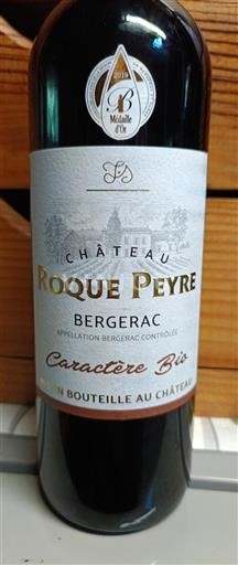 Lounais-Ranska Bergerac Château Roque Peyre Caractère Bio 2019