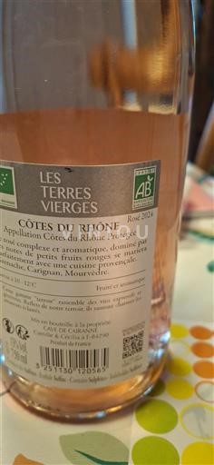 Rhône-dalen Côtes-du-Rhône Les Terres Vierges 2024