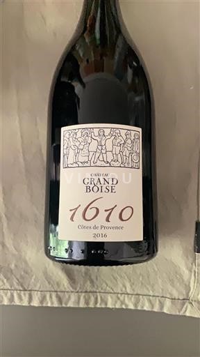 Provence Côtes-de-Provence Château Grand Boise 1610 2016