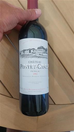 Bordeaux Pauillac Grand Cru Château Pontet-Canet 2002