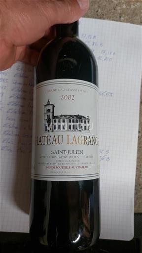 Burdeos Saint-Julien Grand Cru Château Lagrange 2002