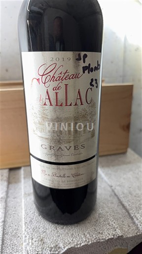 Bordeaux Graves Château Callac 2019