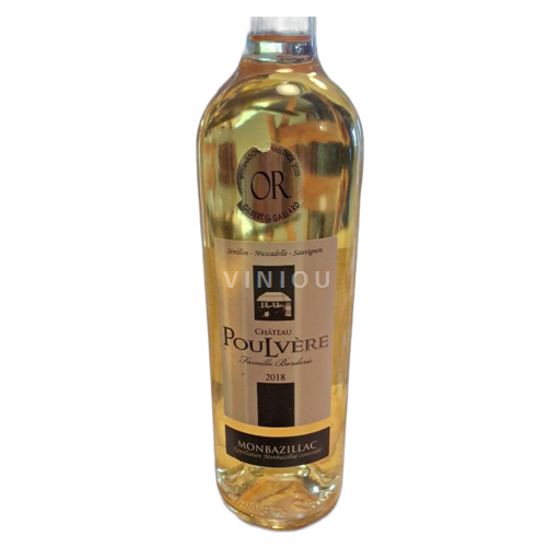 Vin Blanc liquoreux Famille Borderie 2018 France Sud-Ouest Monbazillac AOC