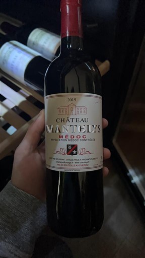 Bordeaux Médoc Château Chantelys 2015