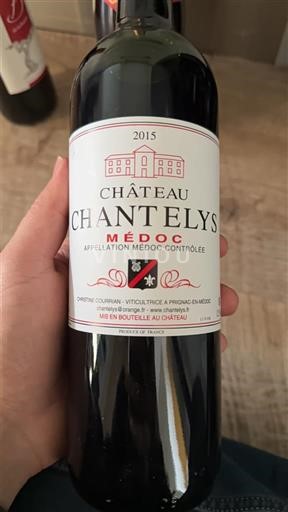 Burdeos Médoc Château Chantelys 2015