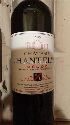 Bordeaux Médoc Château Chantelys 2015