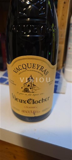 Rona dolina Vacqueyras Arnoux & Fils Vieux Clocher Neleten.