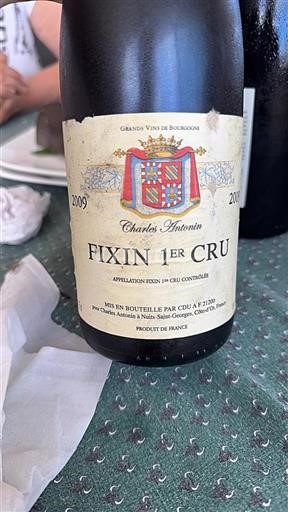 Borgoña No especificado Premier Cru Charles Antonin 2009