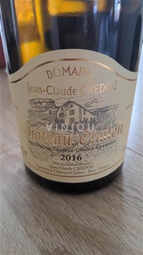 Jura Château-Chalon Domaine Jean-Claude Credoz 2016