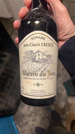 Jura Macvin din Jura Domaine Jean-Claude Credoz Nemilésimat