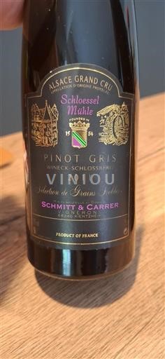 Alsace Alsace Grand Cru Grand Cru Schloessel Mühle Sélection de Grains Nobles 2011