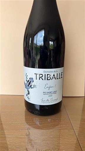 Languedoque Pic-saint-loup Domaine La Triballe Enfin ! 2023