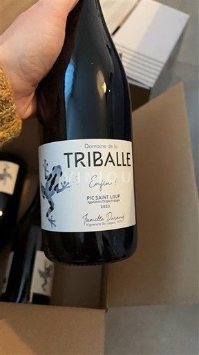 Langvedok Pic-saint-loup Domaine La Triballe Enfin ! 2023