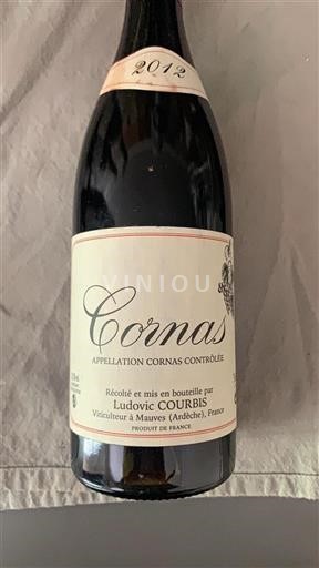 Rhône-dalen Cornas Ludovic Courbis 2012