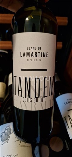 Zuidwest-Frankrijk Côtes du Lot Lamartine Tandem 2024