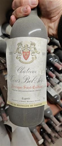 Burdeos Montagne-Saint-Émilion Château Tour Bel-Air 1979