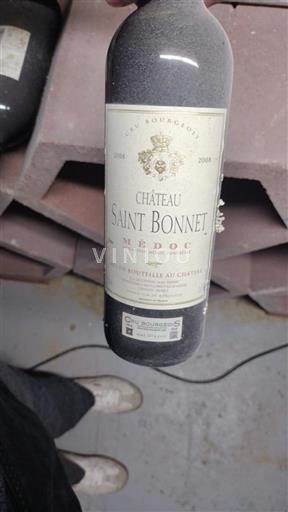 Bordeaux Médoc Cru Bourgeois Château Saint Bonnet 2008