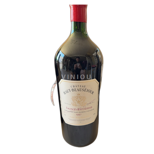 Vin Rouge sec Château Haut-Beauséjour 1997 France Bordeaux Saint-Estèphe AOC