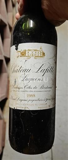 Burdeos Primeras Colinas de Burdeos Château Lafitte Laguens 1988