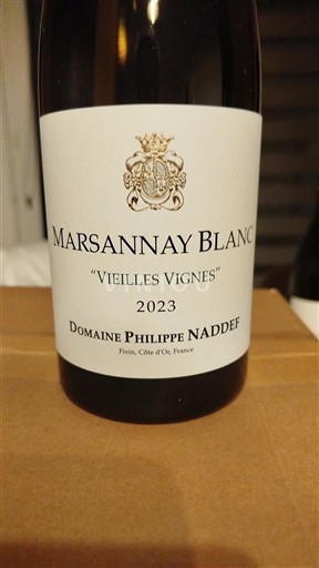 Burgundi Marsannay Domaine Philippe Naddef Vieilles Vignes 2023
