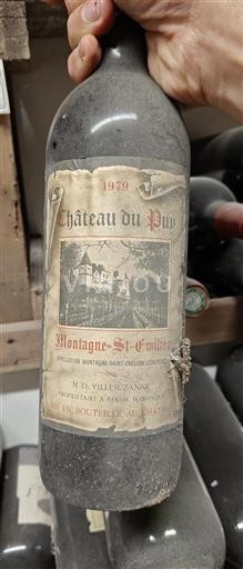 Burdeos Montagne-Saint-Émilion Château Puy 1979