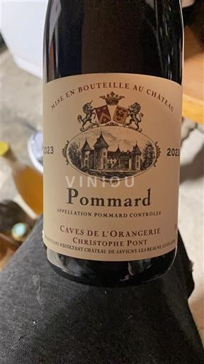 Bourgogne Pommard Caves de l'Orangerie 2023