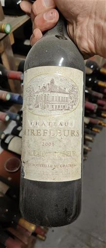 Vin Rouge sec Château Mirefleurs 2001 France Bordeaux Bordeaux supérieur AOC