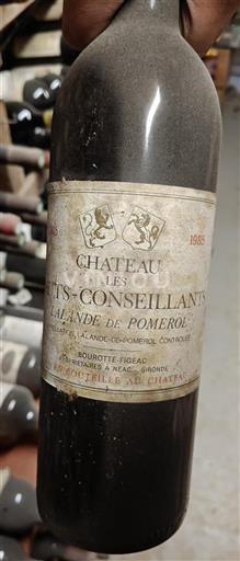 Bordeaux Lalande-de-pomerol Château Les Hauts-Conseillants 1985