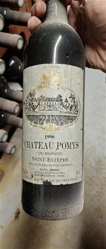 Bordeaux Saint-Estèphe Cru Bourgeois Château Pomys 1990