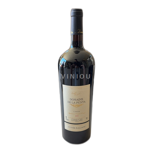 Vin Rouge sec Balianu Domaine La Punta 2018 France Corse AOC