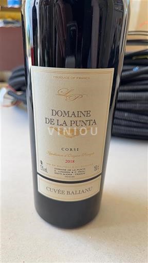 Corse Domaine La Punta Balianu 2018