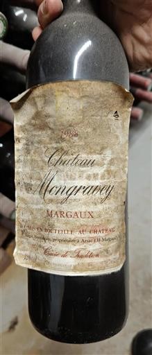 Vin Rouge sec Cuvée de Tradition Château Mongravey 1988 France Bordeaux Margaux AOC