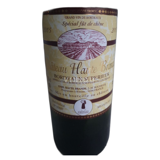 Bordeaux Haute Brande 2015