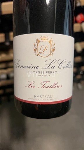 Rhône Valley Rasteau Domaine La Collière Les Touillères 2022