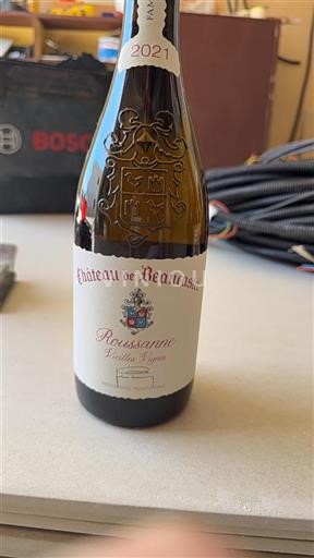 Rhônedalen Châteauneuf-du-Pape Château Beaucastel Roussanne Vieilles Vignes 2021