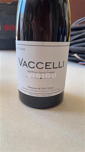 Corsica Ajaccio Domaine VACCELLI 2020
