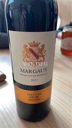 Bordeaux Margaux Dulong Prestige 2021