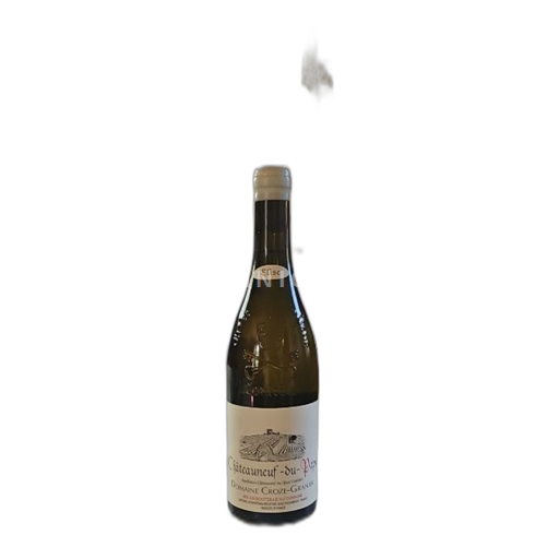 Vin Blanc demi-sec Domaine Croze Granier 2023 France Vallée du Rhône Châteauneuf-du-pape AOC bio