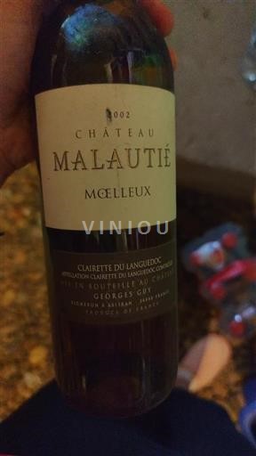 Langvedok Ni doloceno Château Malautié 2002