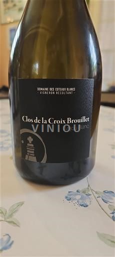 Thung lũng sông Loire Anjou Domaine Des Coteaux Blancs Clos de la Croix Brouillet 2022
