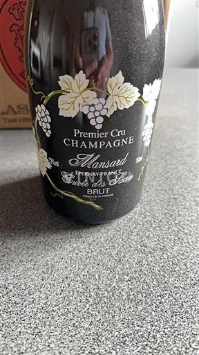 Champaña Champán Premier Cru Mansard Cuv%c3%a9e des Sacres Sin añada