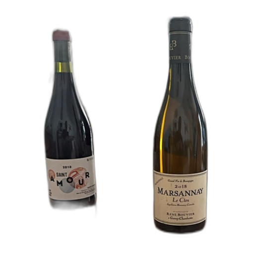 Vin Blanc demi-sec Le Clos Domaine Bouvier 2018 France Bourgogne Marsannay AOC