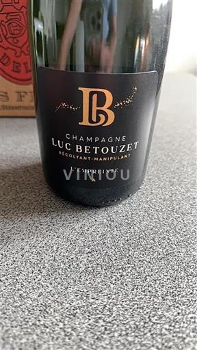 Vin Effervescent Blanc brut L'Empreinte Luc Betouzet Non millésimé France Champagne AOC