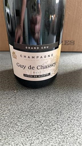 Champaña Champán Guy de Chassey Cuv%c3%a9e de Buretel Sin añada